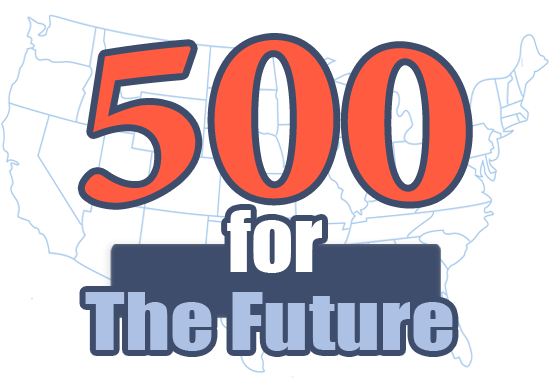 500 for Future Logo